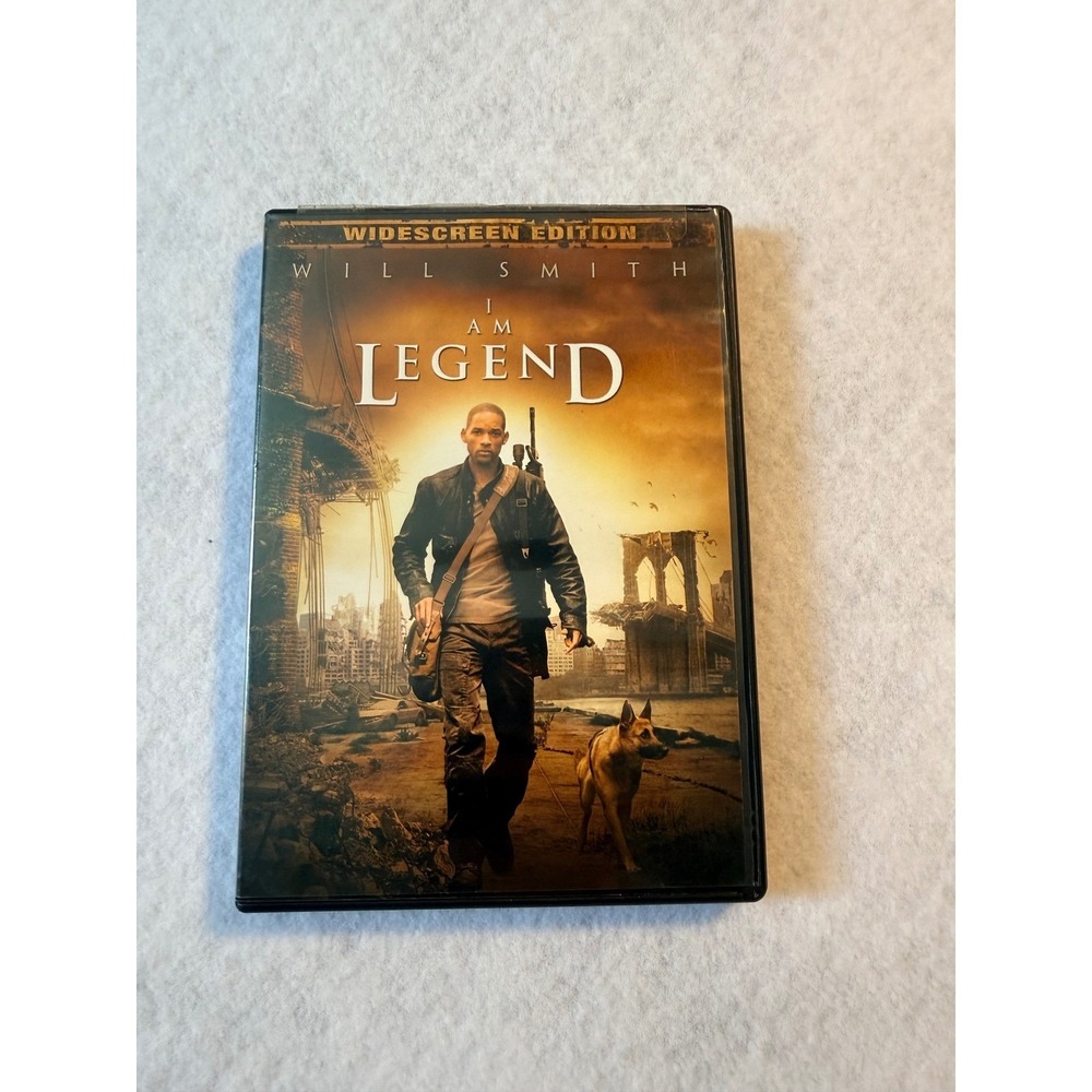 I Am Legend DVD Will Smith‎ Widescreen Edition Sci-Fi Action Movie Warner Bros